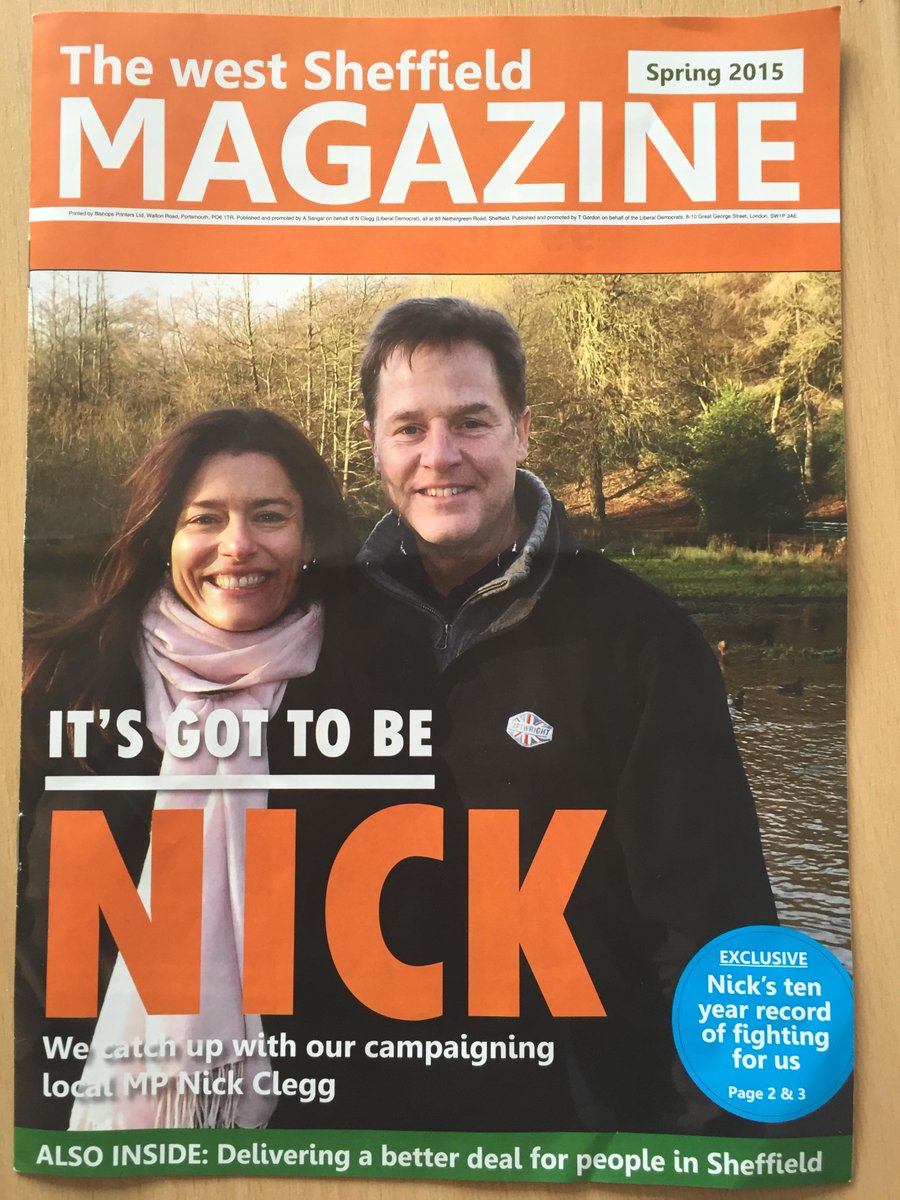 We also received a newsletter over the weekend, and it's all about 'Nick'! 1/2 @MSmithsonPB