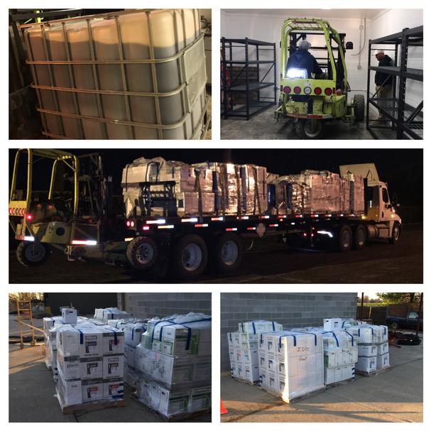 LeefordSimpson's tweet image. Delivering @HarrellsLLC EOP to @claystewart58 to NEW chemical storage bldg @zobo37 thank you #HarrellsMax #Foliars