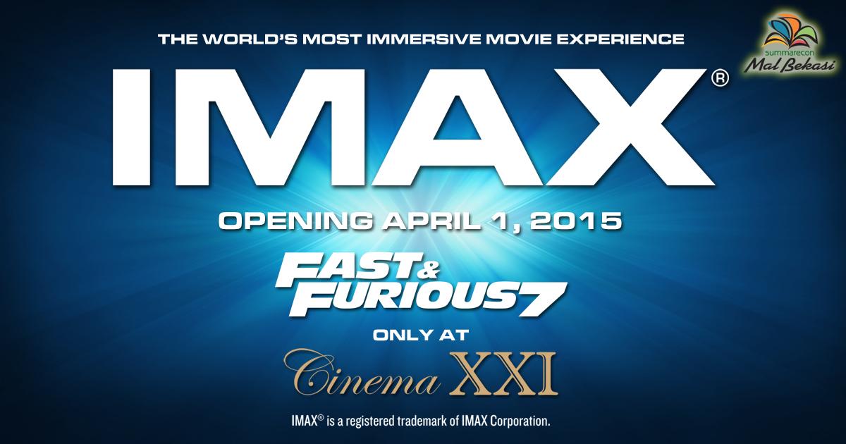 cinema21's tweet photo. Selamat Pagi. Besok IMAX Summarecon Mal Bekasi akan Dibuka untuk Umum. http://t.co/5COXQGNVM0 http://t.co/KUsv0C75cA