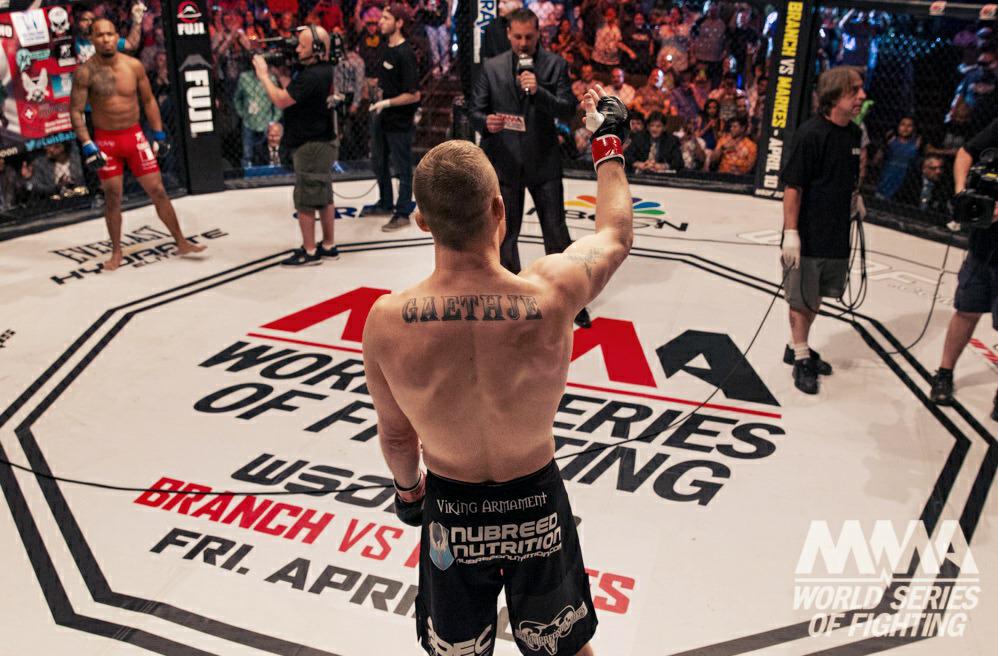 Face to Face w Champion @justin_gaethje. One of the greatest fights ever fought. #wsof19 @luisbaboon @mmaworldseries