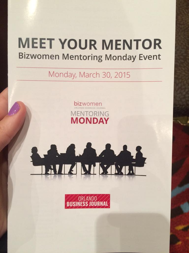 Jennifer_obj's tweet image. What a great way to start the week! #MentoringMonday