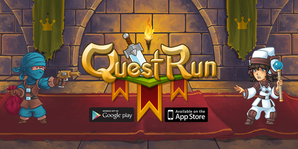 POStudios's tweet photo. The casual roguelike RPG, #Questrun is available now for #Android on #GooglePlay. https://t.co/jgUUWSEc9U http://t.co/vQzall0yo9