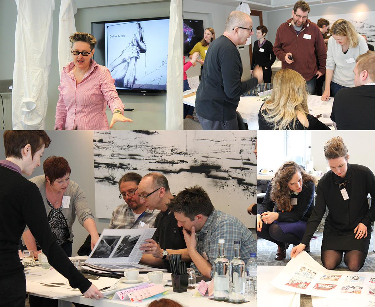 UALawardingbody's tweet photo. Thanks to all today's participants for getting stuck in at our CPD event on distinctive projects - suitably lively! http://t.co/ydCDwhlJYW