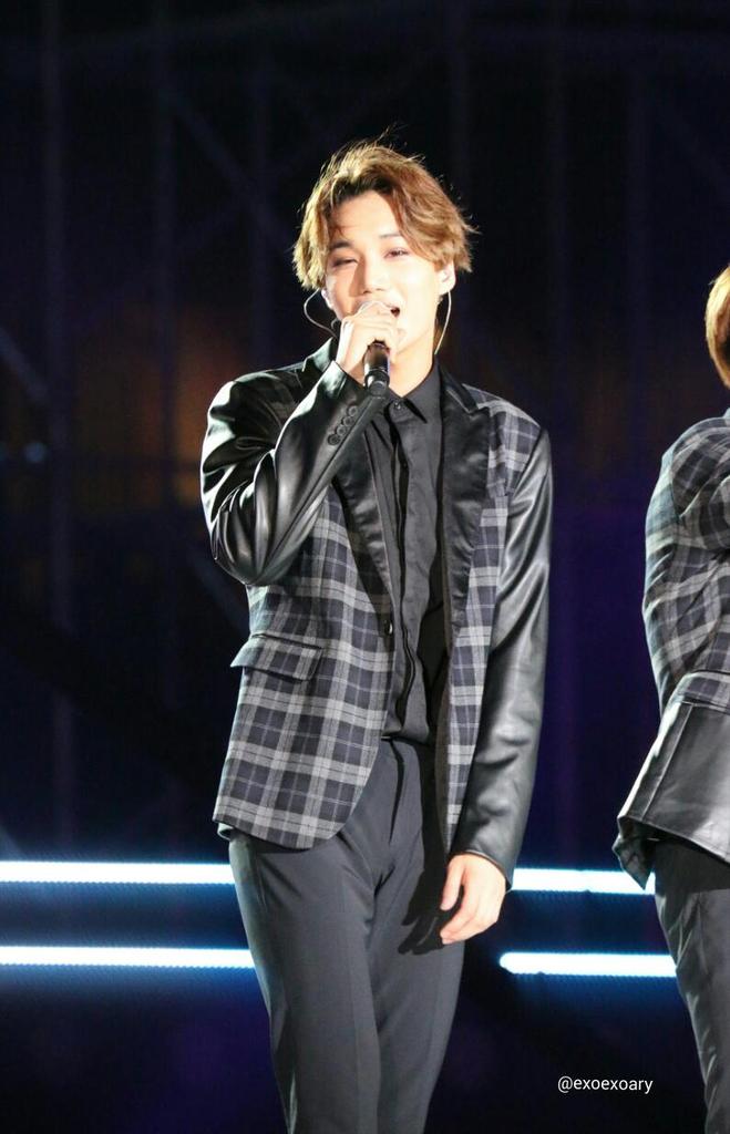 exoexoary's tweet photo. @exoexoary 
150328  Hanoi - KAI ＼(^_^)／ http://t.co/S7vyZqAxZg
