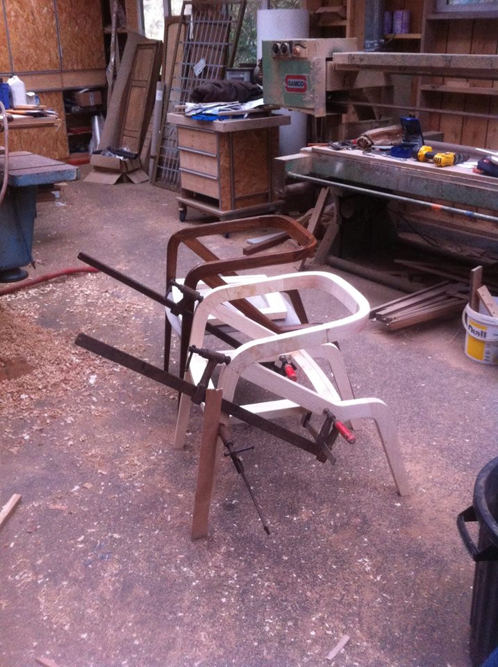 AlcyoneDesign's tweet image. La nouvelle version du fauteuil #Mantis est en cours de finition.