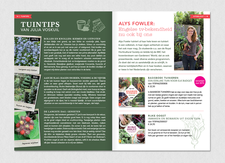Forte Groen Magazine - Nu gratis in de boekhandel. Tuintips, inspiratie én diverse interviews bit.ly/1CxnMZd