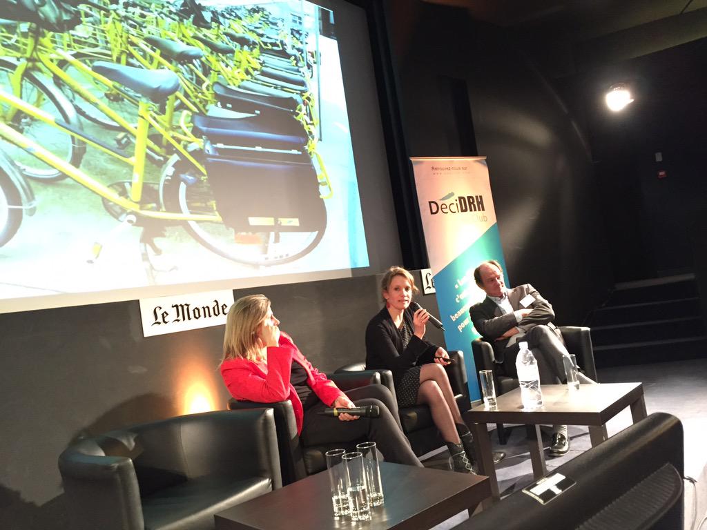 Heloiselauret's tweet photo. Quelle énergie @cecileduprelatour de #ALSACEACTIVE : créer des ponts entre associations/entreprises #collaboratifrh http://t.co/mVUC53dto4