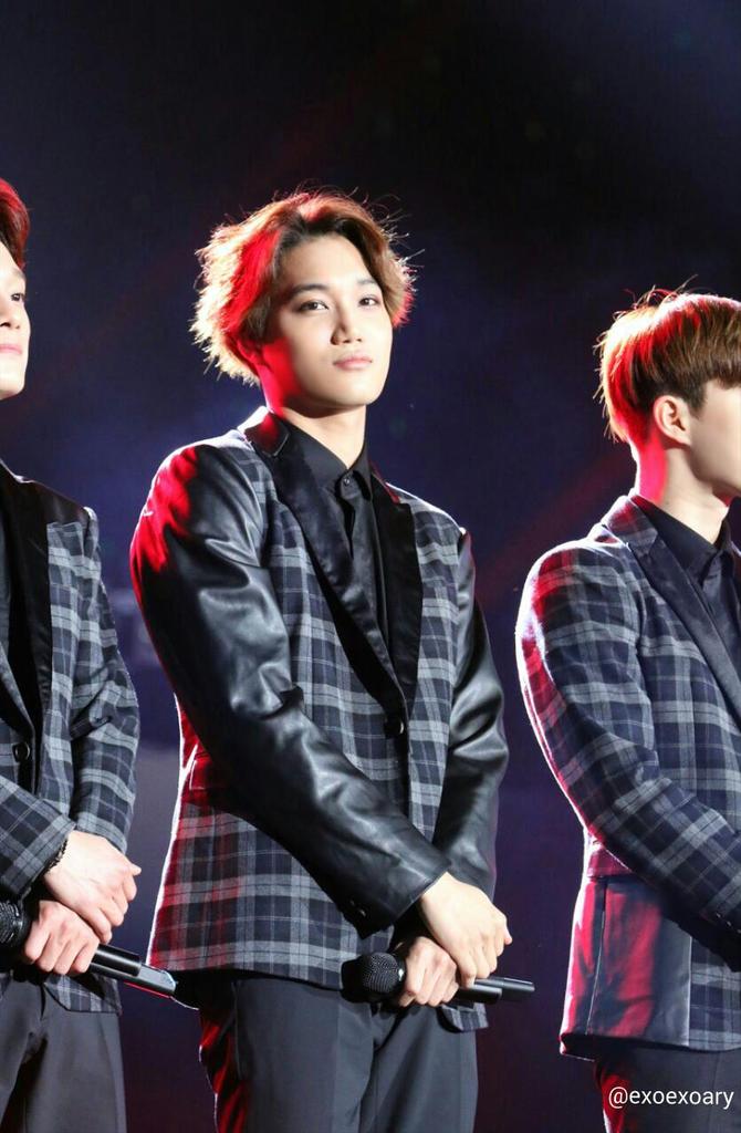 exoexoary's tweet photo. @exoexoary 
150328  Hanoi - KAI (๑•́ ₃ •๑) http://t.co/qE2kVBq40h
