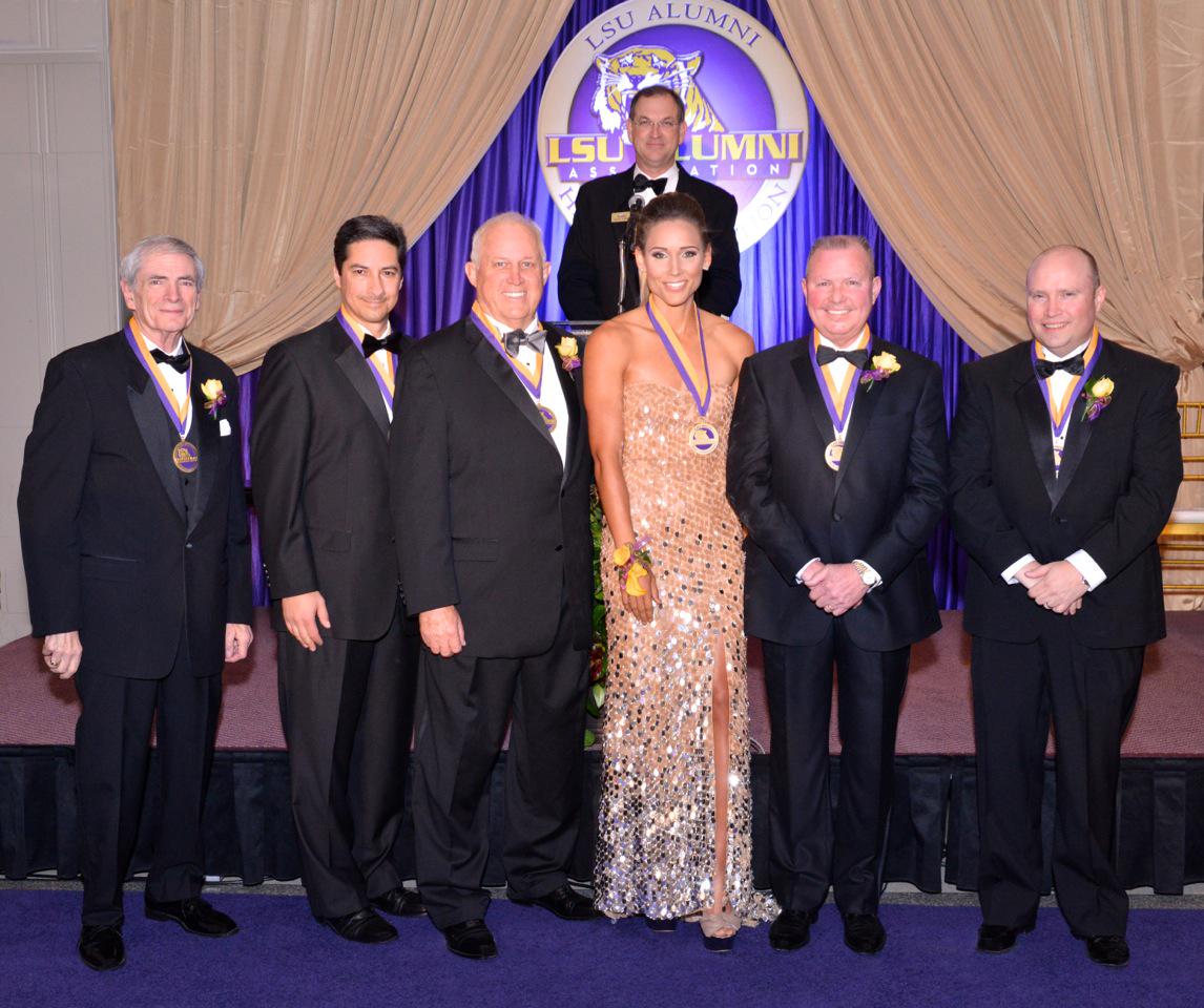 Congrats to the 2015 Hall of Distinction Honorees! T.Oden/H.Vincent/N.Thomas/L.Jones/D.Suarez/P.Mulhearn. #LSU
