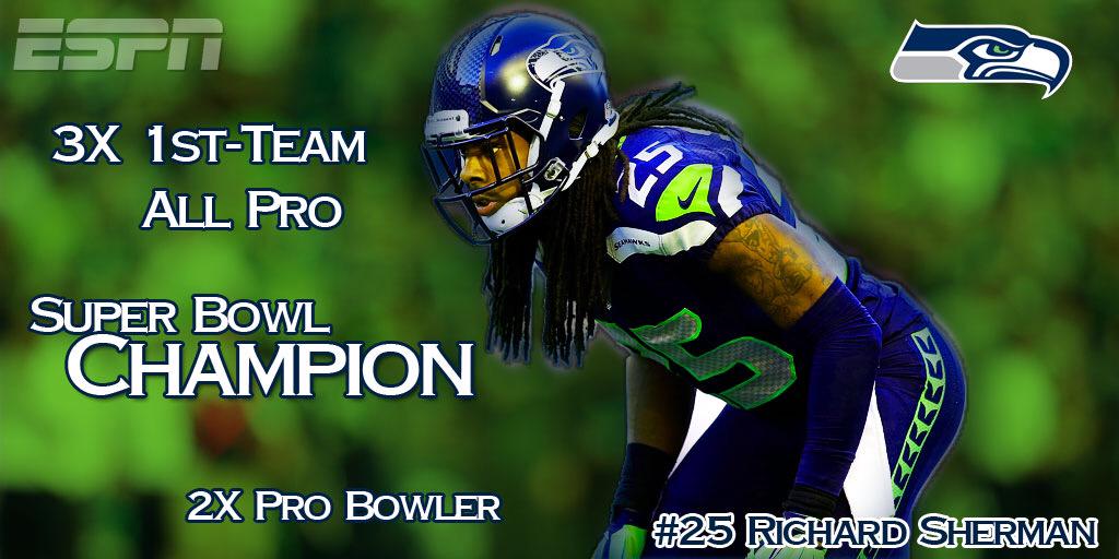 Happy 27th birthday Richard Sherman! 