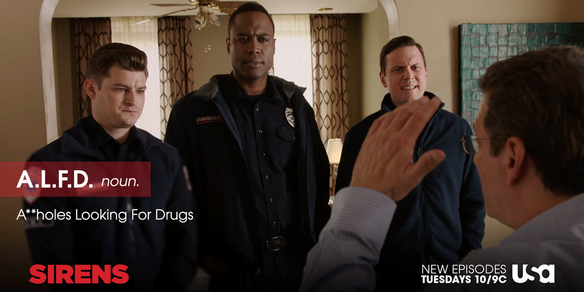 Sirens_TV's tweet image. An important difference from the Frequent Flyer. #EMTProblems