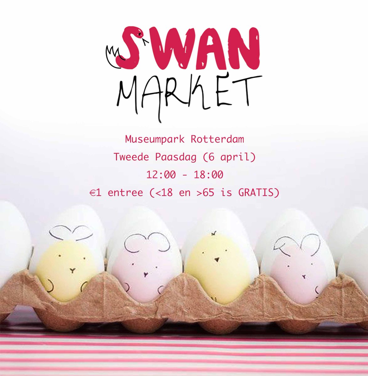 swanmarkett's tweet image. #pasen #6april #swanmarket #lifestyle #lifestylemarkt #shoppen #handmade #vintage #event #fun #Rotterdam #fashion