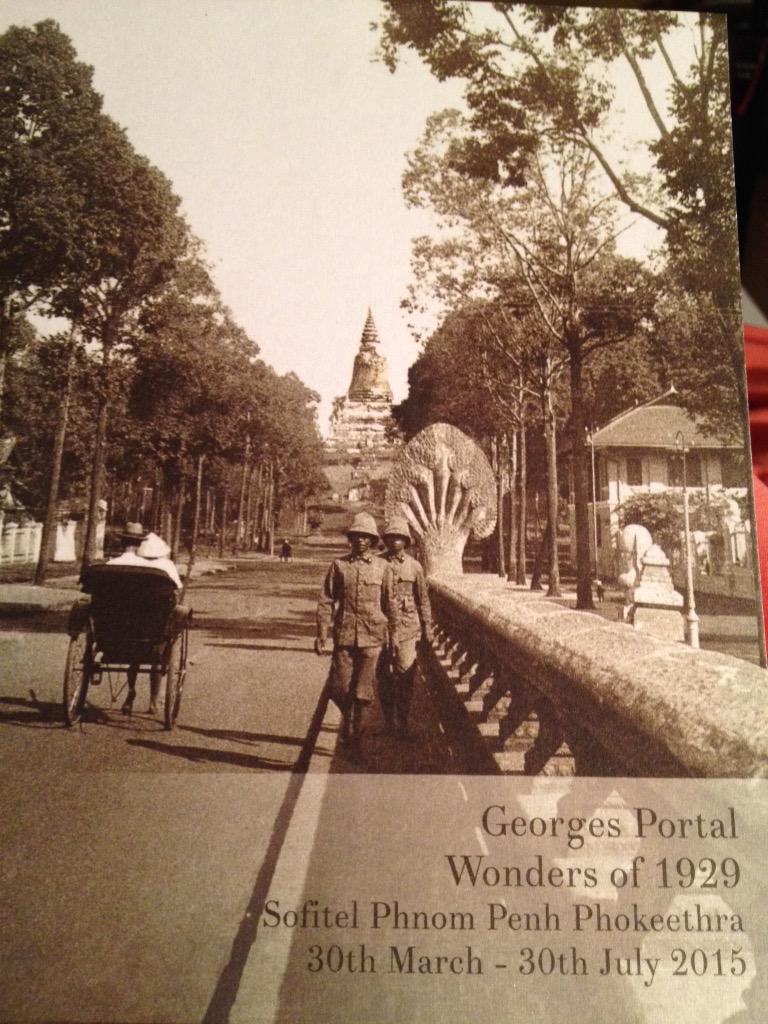 GeorgeEdgar23's tweet image. Exhibition old pictures #Phnom Penh &amp;amp; #Angkok @ Sofitel Phnom Penh. Worth the visit.