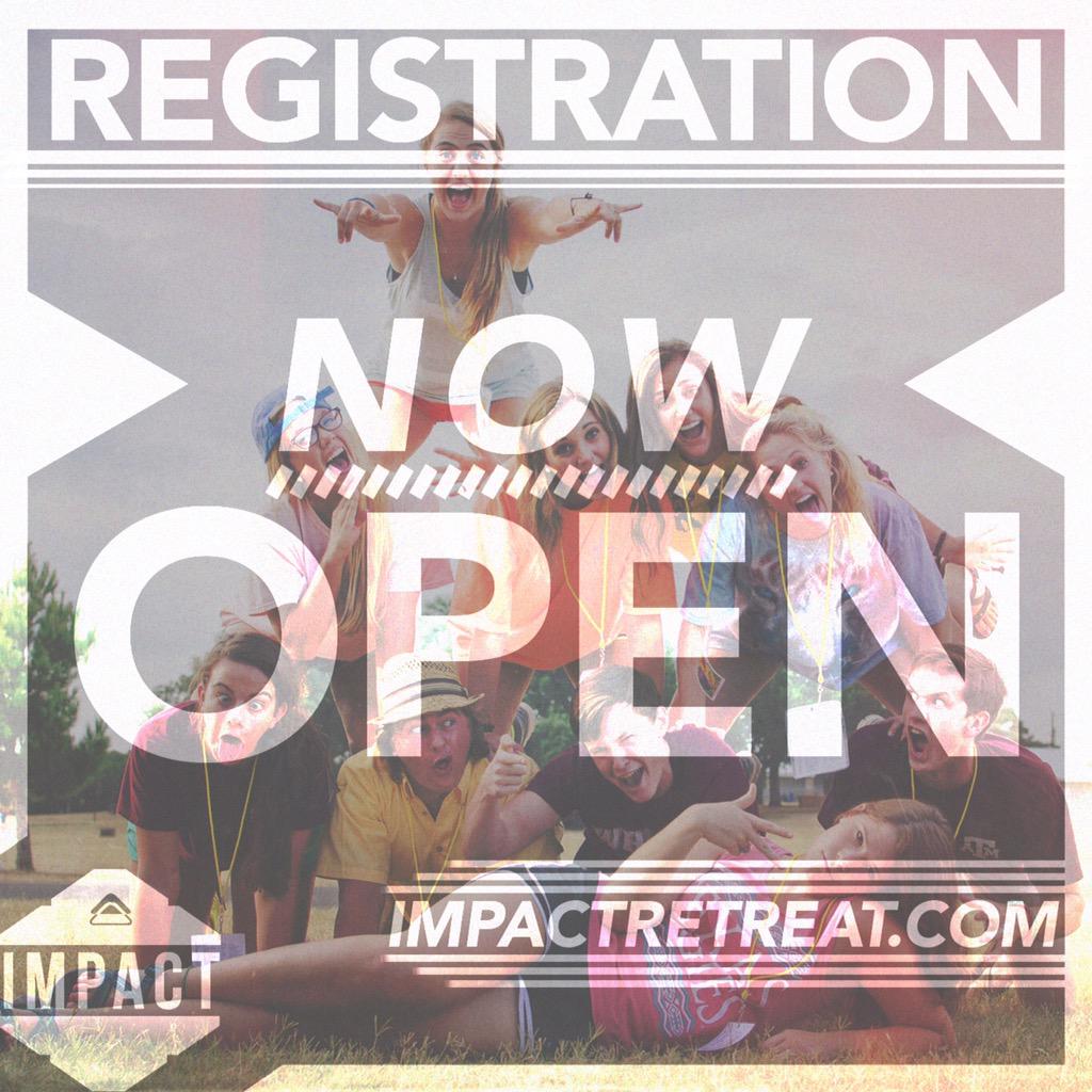 ImpactRetreat's tweet image. Freshmen Registration is officially LIVE!! Sign up at impactretreat.com! #Impact2015 #TAMU19 @TAMUclassof2019