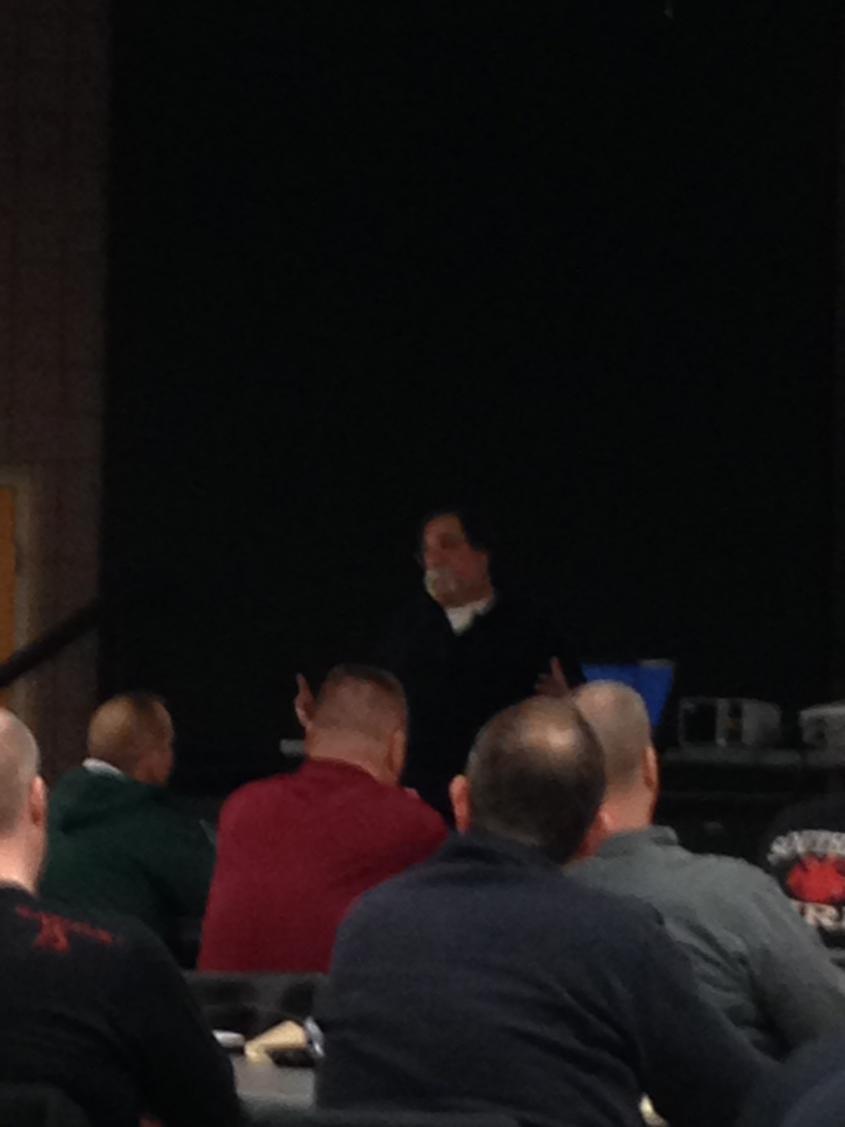 Billy G at Crew Resource Management program