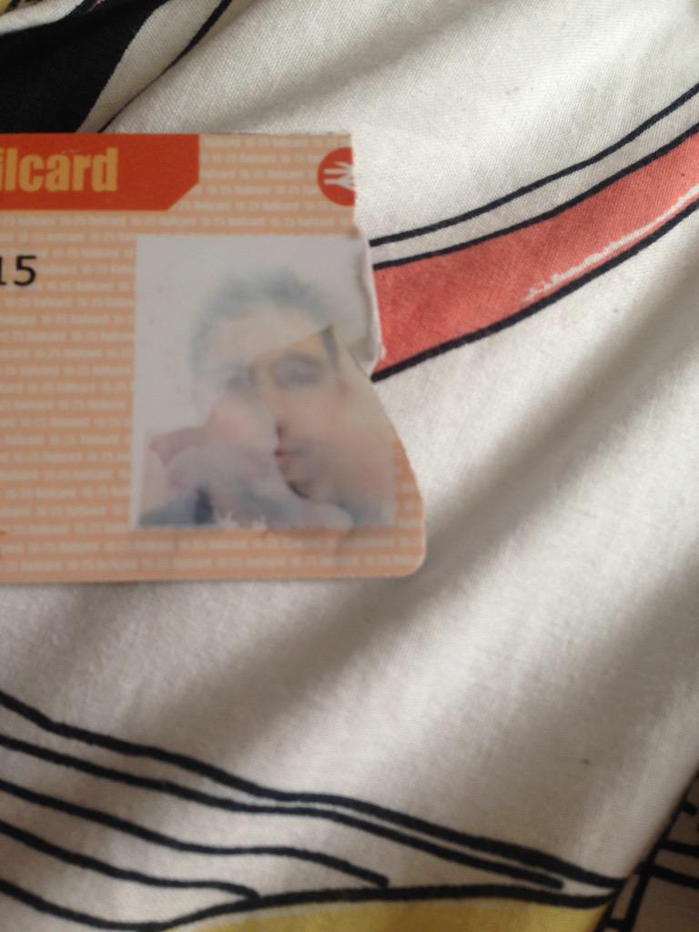My railcard is now fucked #supergluegate