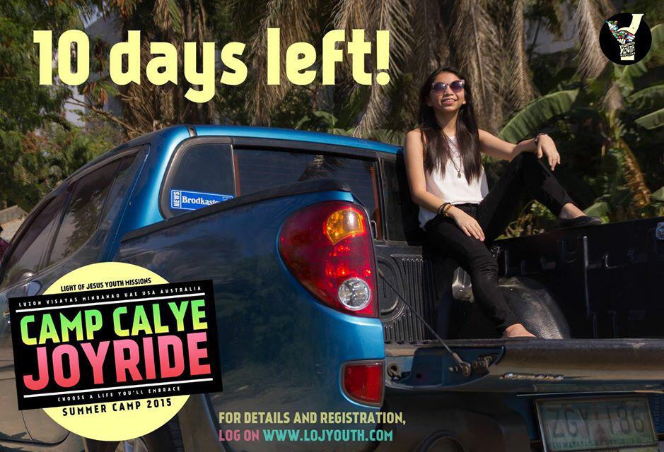 FeastBAYouth's tweet photo. 10 days till #CampCalye #Joyride #HSBatch1!!! Who's excited?!?!
#FeastPICCYouth http://t.co/Czg9VzFoUC