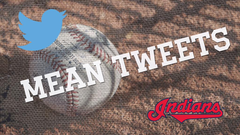 CleGuardians's tweet photo. Oscar-worthy acting. Santana on guitar. Incredible cameos.

PRESENTING: Indians Mean Tweets. http://t.co/c9EKhnXVzr http://t.co/iK8cnQj7gr