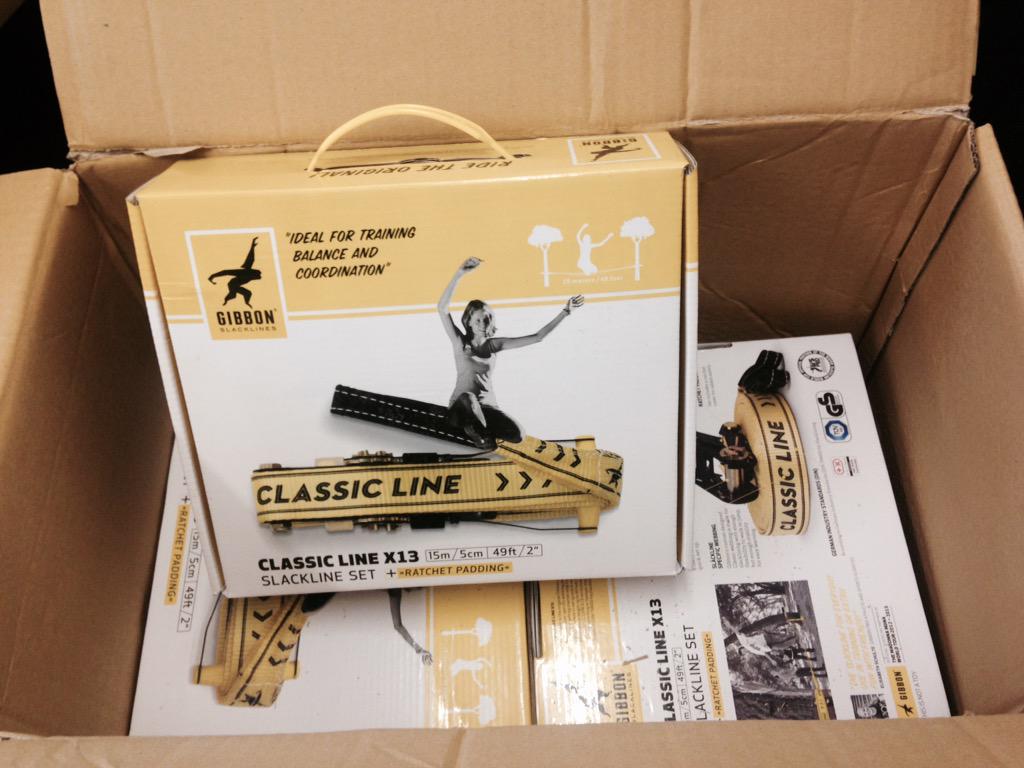 Crawfordsburnsc's tweet photo. Our New Activity Slacklining #TryIt http://t.co/DC0BvWUBZ5