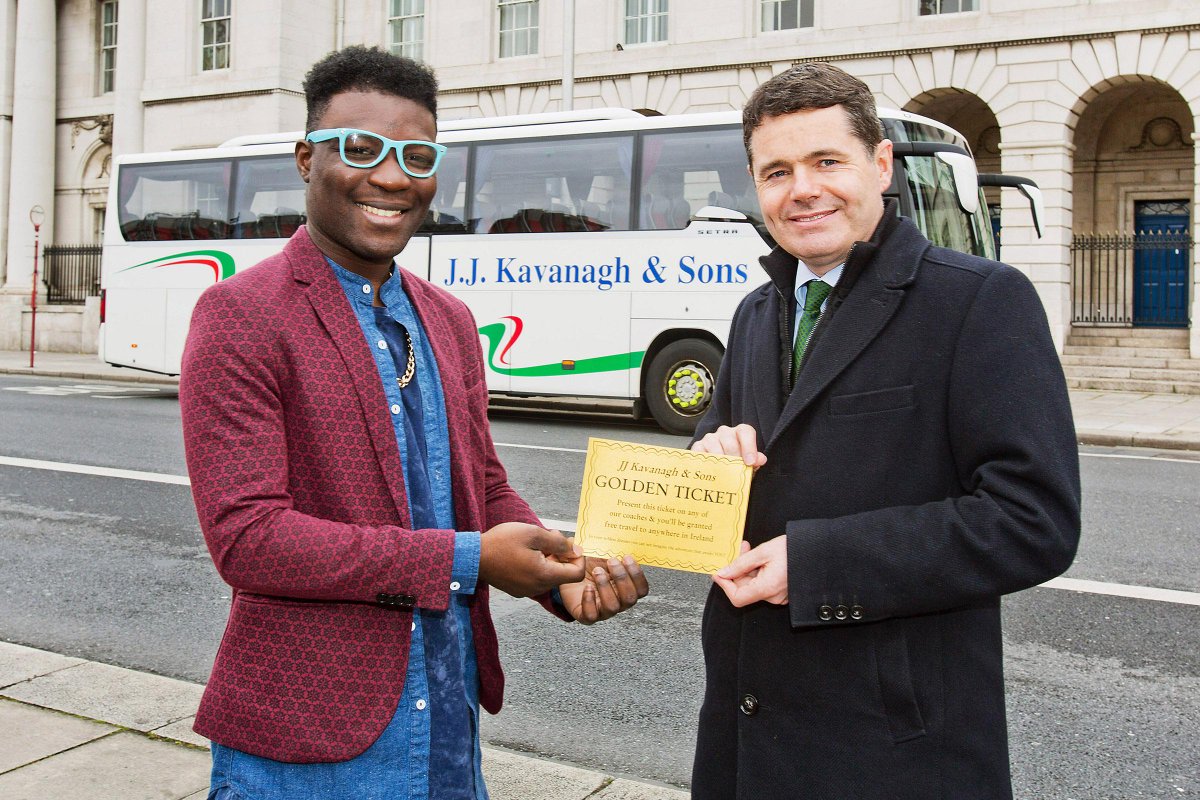 JJKavanaghBuses's tweet image. We officially launched New Tourist Initiative #TrailsofIreland w/@Paschald today. Read here: bit.ly/1Cppg5J