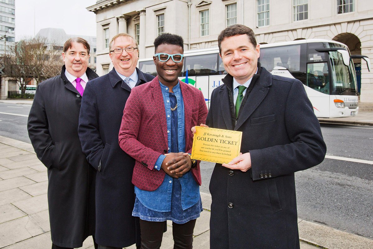 JJKavanaghBuses's tweet image. We officially launched New Tourist Initiative #TrailsofIreland w/@Paschald today. Read here: bit.ly/1Cppg5J