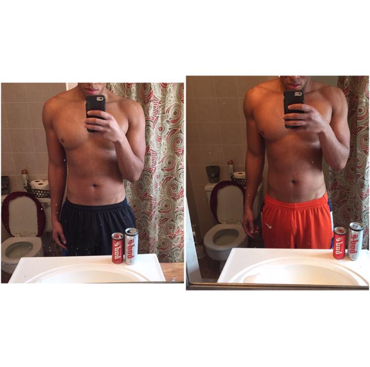 Bodebuild24_7's tweet photo. Look at this amazing 8wk transformation! We all can inspire others to accomplish great things!! #BodēPro http://t.co/vfxFHz7iBC
