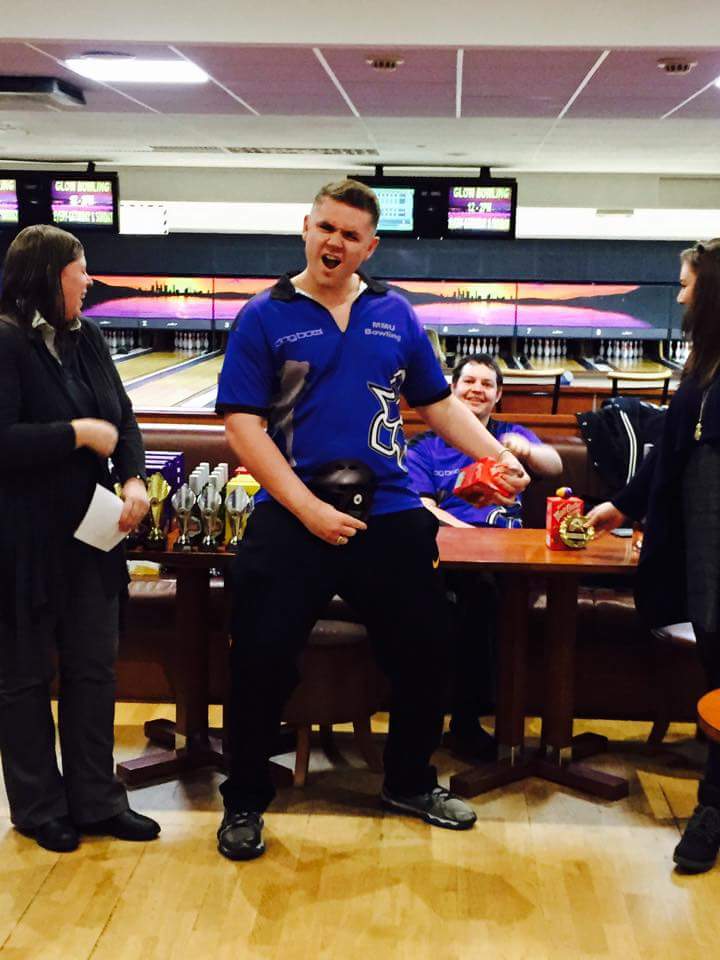 Well done Joe Hester! Scoring the highest handicapped game of 286! @BlackDogBowl <a href="/TheUnionMMU/">The Union, Manchester Metropolitan University</a> <a href="/MMUSport/">MMU Sport</a>