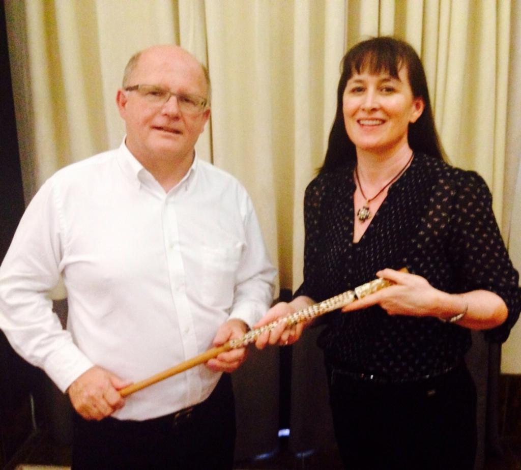 Special day today. Receiving the baton as new Dean from <a href="/NickBinedell/">NickBinedell</a> @gibs_sa #GibsLegacy