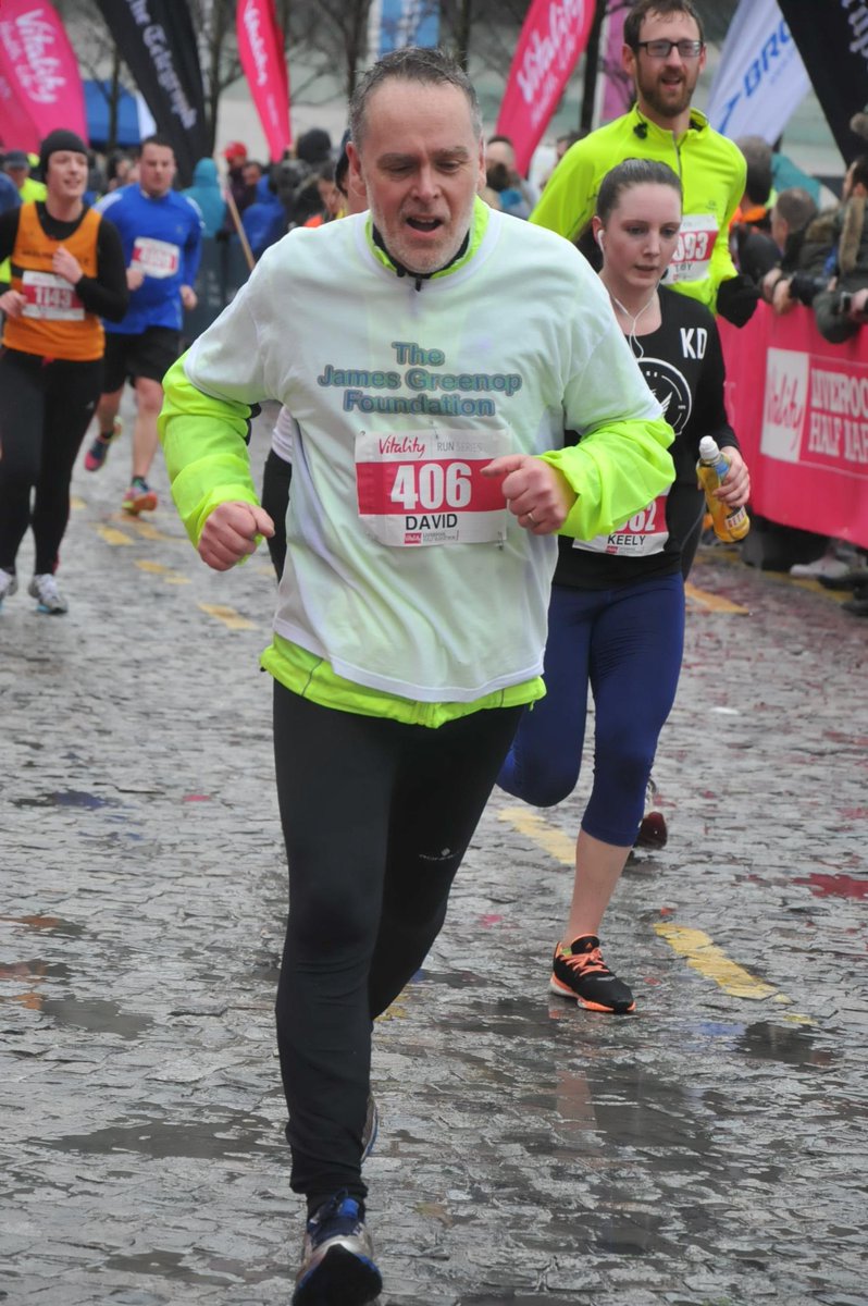Really proud of our Vicar who ran in the rain for the <a href="/JGreenopTrust/">James Greenop Fdn</a> You can still donate at justgiving.com/yimby/DP1