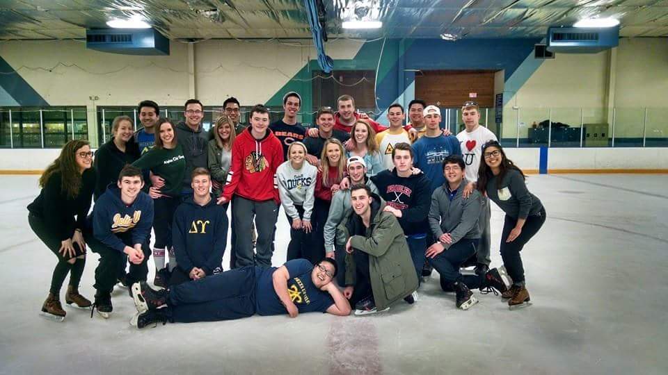 BUDeltaUpsilon's tweet photo. Another successful brotherhood event! #iceskating http://t.co/AicqoqBikJ