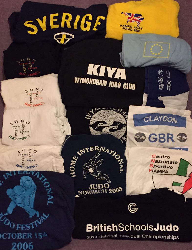 KiyaClaydon's tweet photo. Found all my old #judo gear from my @WymJudo days! #memories http://t.co/R3FTEBAoRS