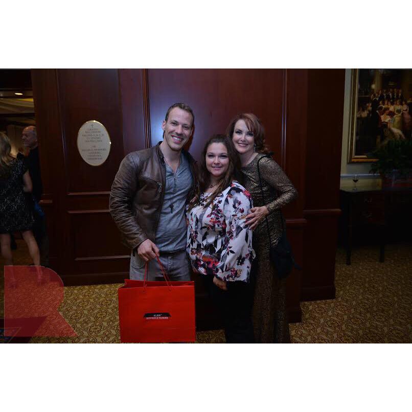 Check out this snap of #FalkHentschel with #HGFC honoree Melinda and committee member Patty! | #pr #rcwmediagroup