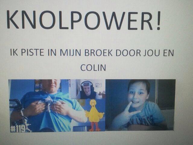 SimonaSmink's tweet photo. #knolpowerpakket  mijn kanjer jullie grootste fan ☺️ http://t.co/OXuK61uXhS