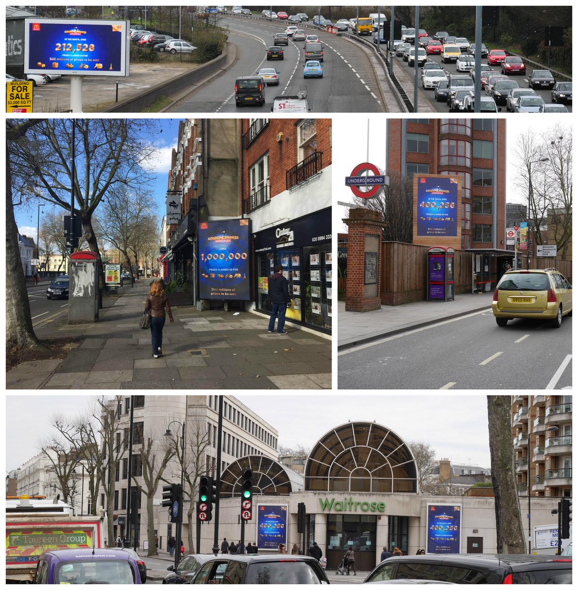 KongOutdoor's tweet photo. Awesome #dynamicdooh campaign live across our network today created by @GrandVisual and @TalonOOH for @McDonaldsUK http://t.co/KxKZRH4lHX