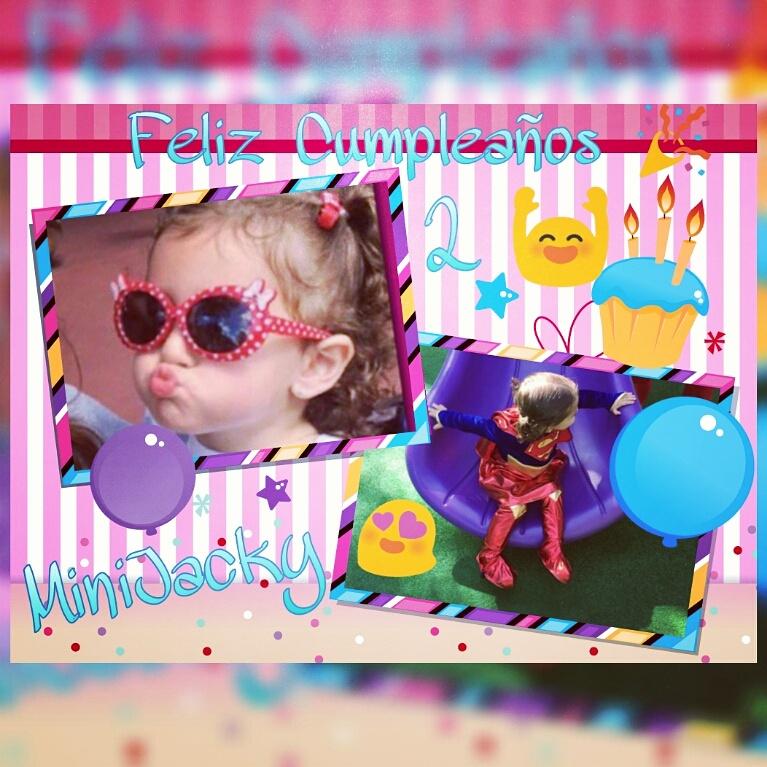 MiniJackyFB's tweet photo. Feliz Cumpleaños mi vida te amo mucho 😘 💓🎈🎊🎉🎁🎂👏🙌💕💪 #MiniJackyLovers #MiniJacky @jackybrv @MFT07 http://t.co/7zGjziyw66