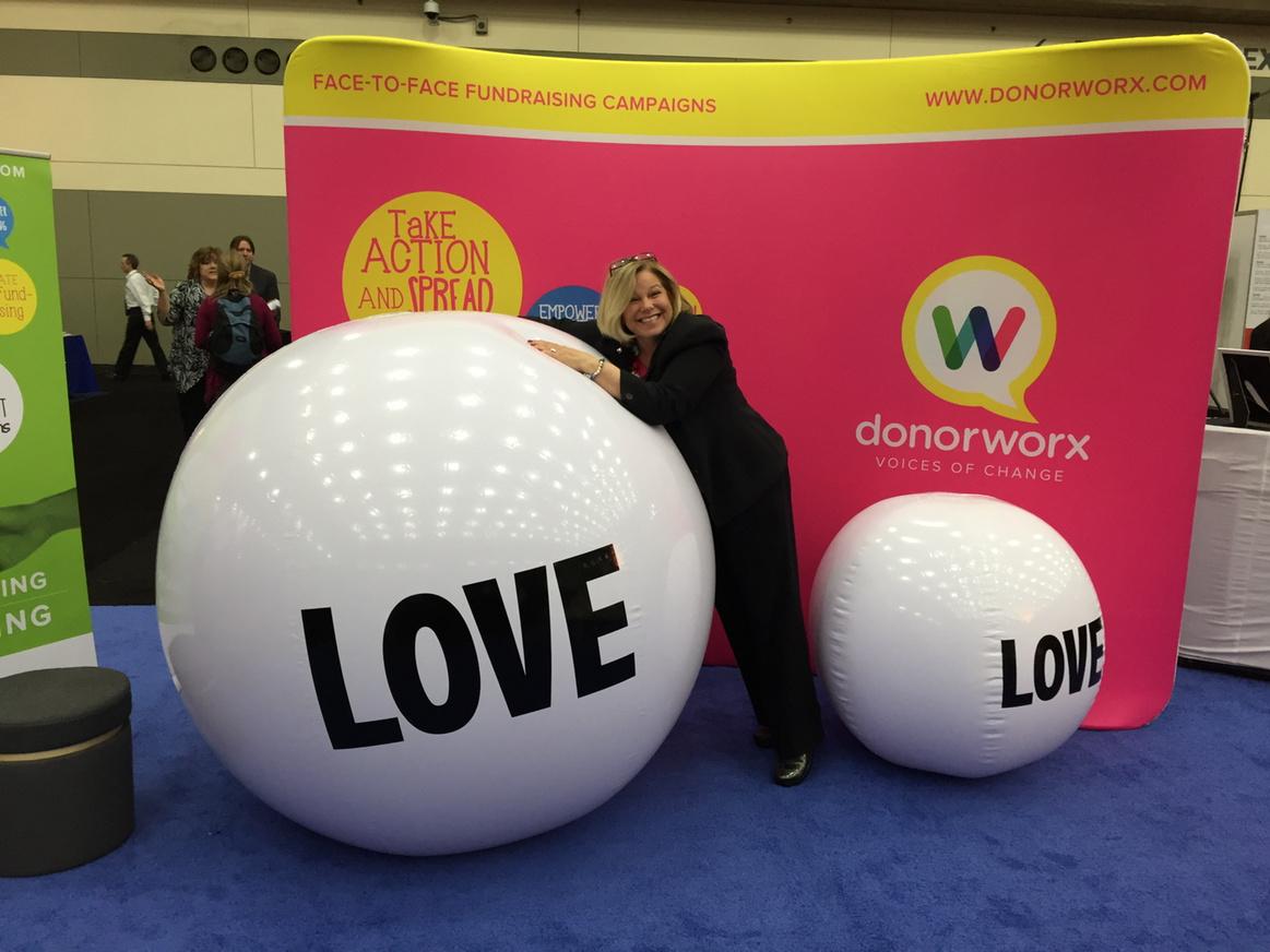 I love fundraising because it impacts lives!! @donorworx #afpfc