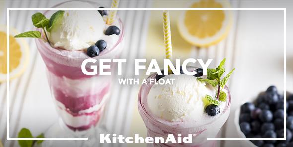 KitchenAidUSA's tweet photo. Celebrate the warmer weather w/ Lemon Blueberry Ice Cream Floats by @TwoPeasandPod http://t.co/utf6bjUXQV #moretomake http://t.co/xTt7k79LFi