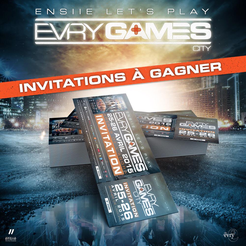 Gamer_Network_'s tweet image. #CONCOURS Gagnez 50 Places pour le EVRY GAMES CITY ! #RT + FOLLOW @Gamer_Network_ et @EvryGamesCity 🎀🍀 #TEAMGN