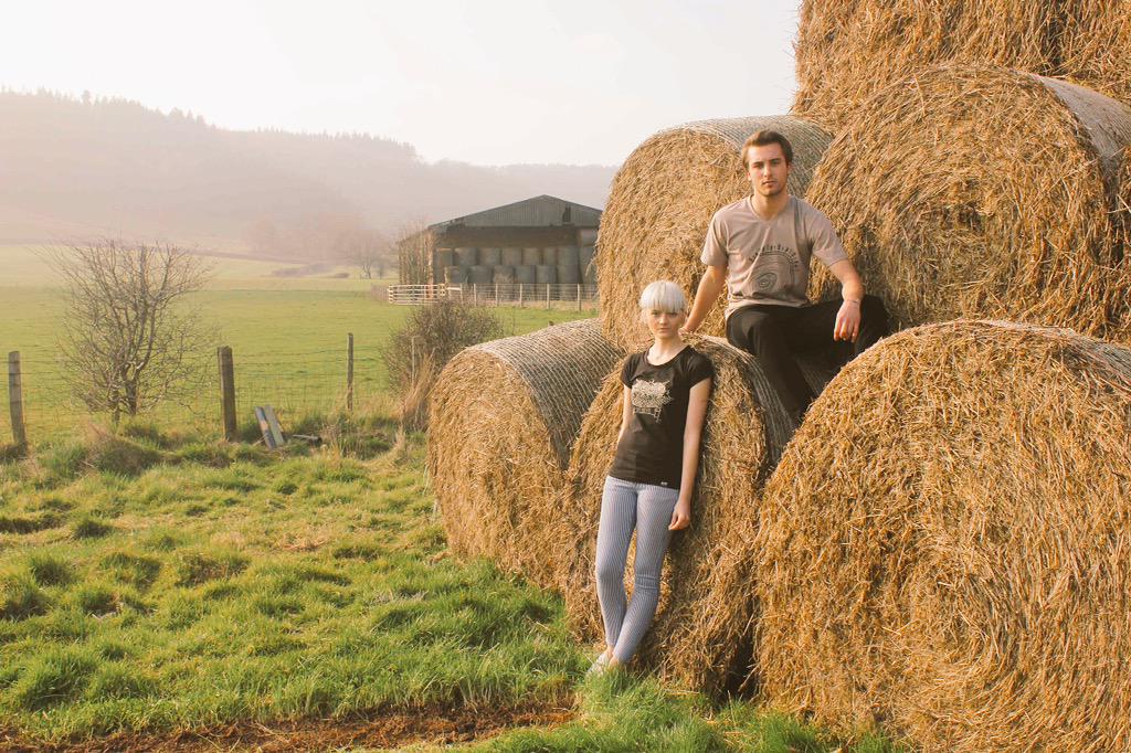 FITHereford's tweet image. FIT t shits now in designs @HCAbusiness students, made by Aim in Cambodia, location @BritishFlowers, we are proud!