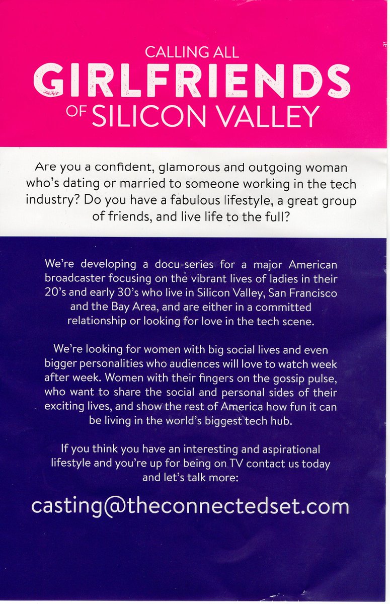 katyhuff's tweet image. Saw these littering the ladies&apos; room in an SF pub saturday. #bayareaproblems