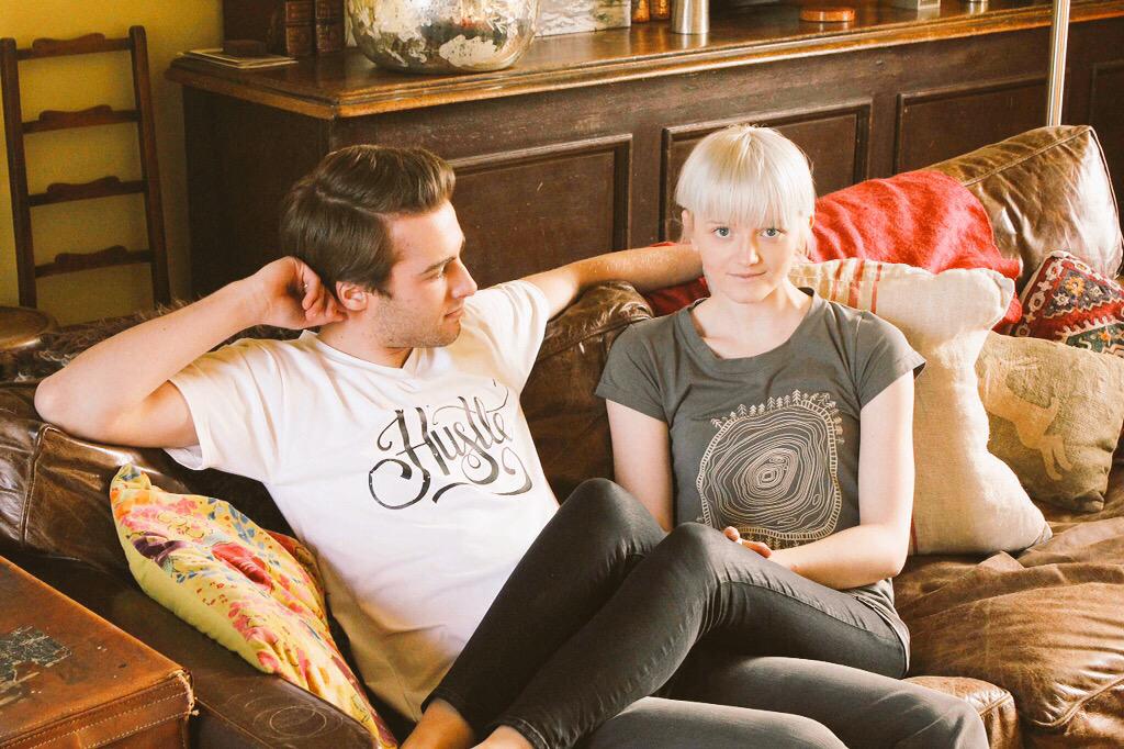 FITHereford's tweet image. More t shirts @HerefordArtsCol fm shoot @BritishFlowers with @emilysujo @cookey_crisp FIT T shirts with a conscience