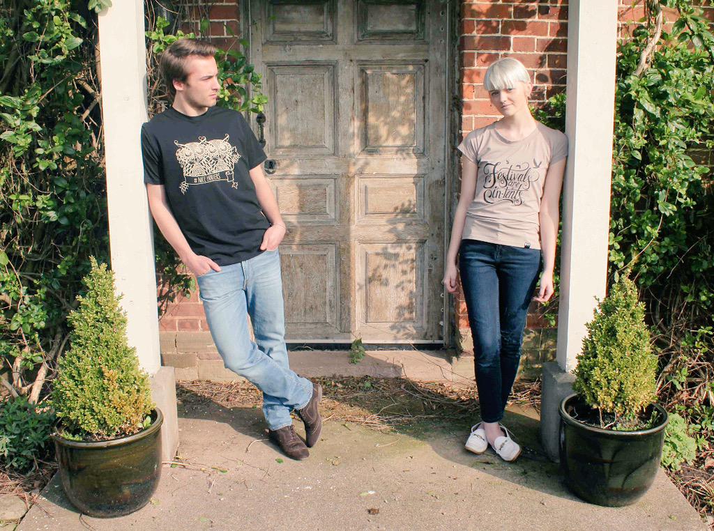 FITHereford's tweet image. More t shirts @HerefordArtsCol fm shoot @BritishFlowers with @emilysujo @cookey_crisp FIT T shirts with a conscience