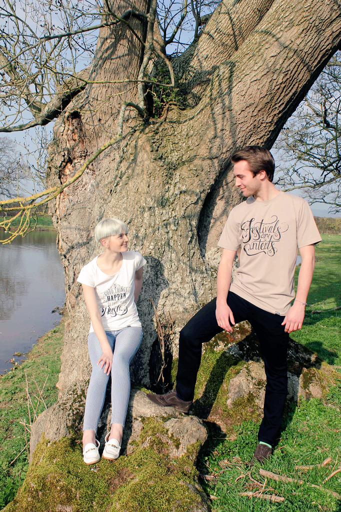 FITHereford's tweet image. More t shirts @HerefordArtsCol fm shoot @BritishFlowers with @emilysujo @cookey_crisp FIT T shirts with a conscience