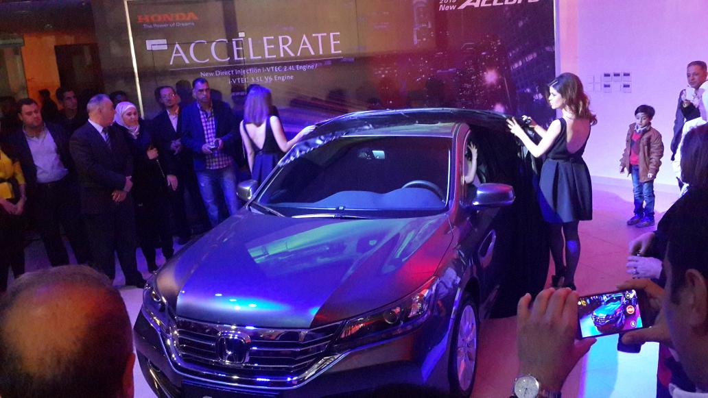 Just revealed the all new Honda Accord <a href="/HondaTahboub/">Honda Jordan</a> #HondaJo
