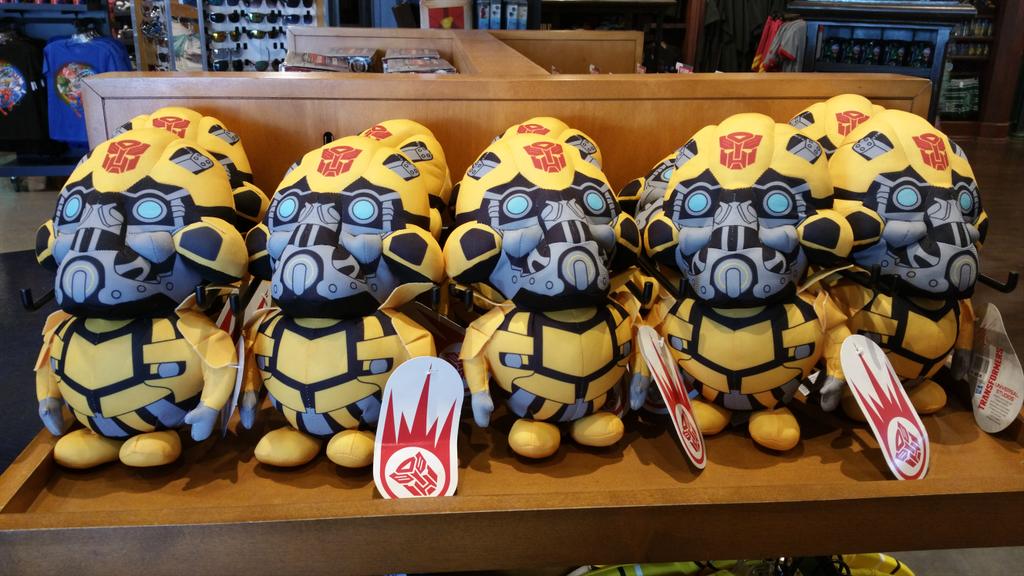 bumblebee transformer stuffed animal