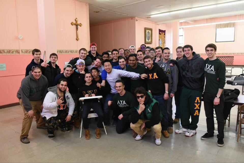 lambdachi_cuse's tweet image. Big shoutout to all the brothers we had who volunteered at the Eastern Farm Workers Easter Brunch this past weekend!
