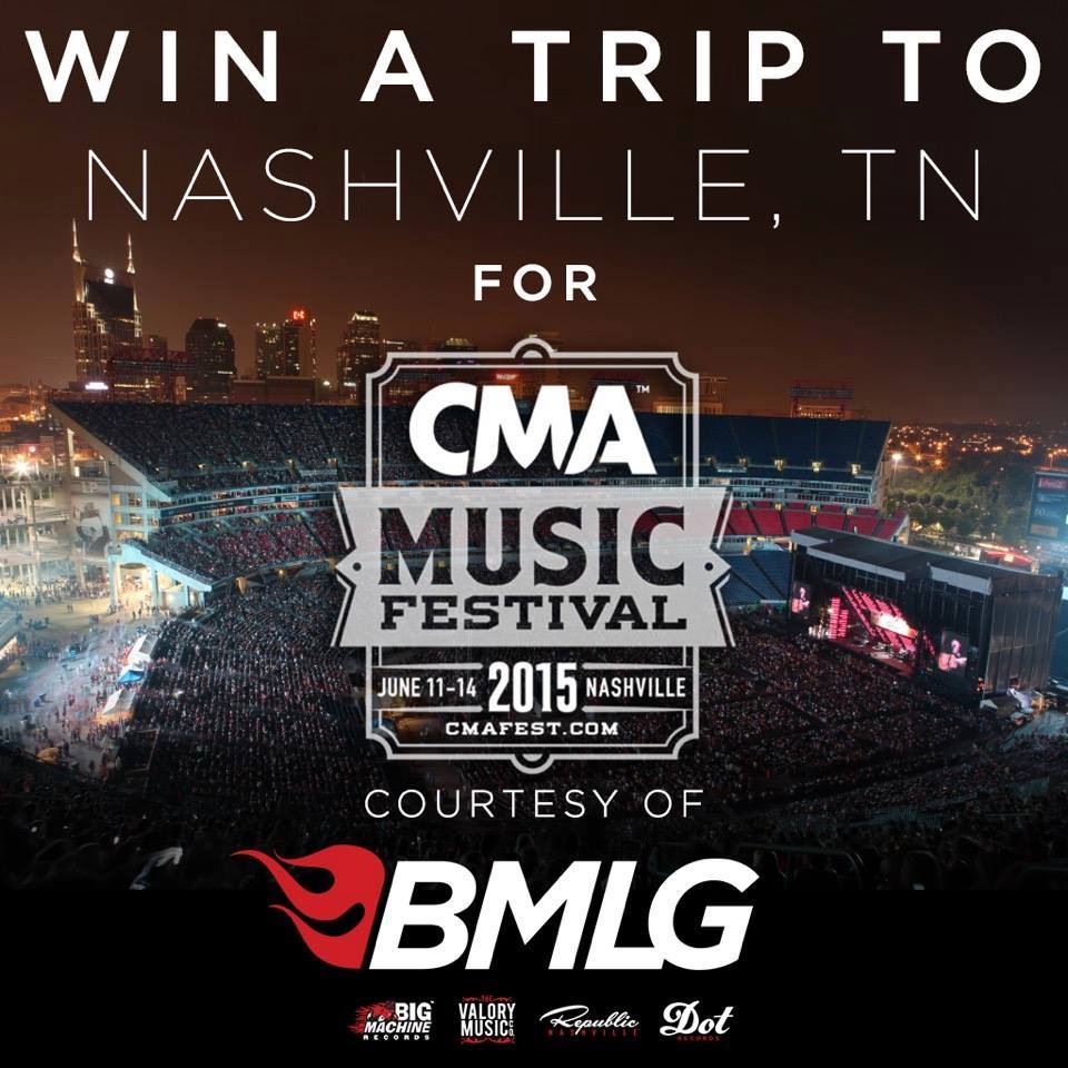 Last chance! Enter to win a trip to #Nashville for the #CMAMusicFestival! Enter to win here: smarturl.it/cmafest15