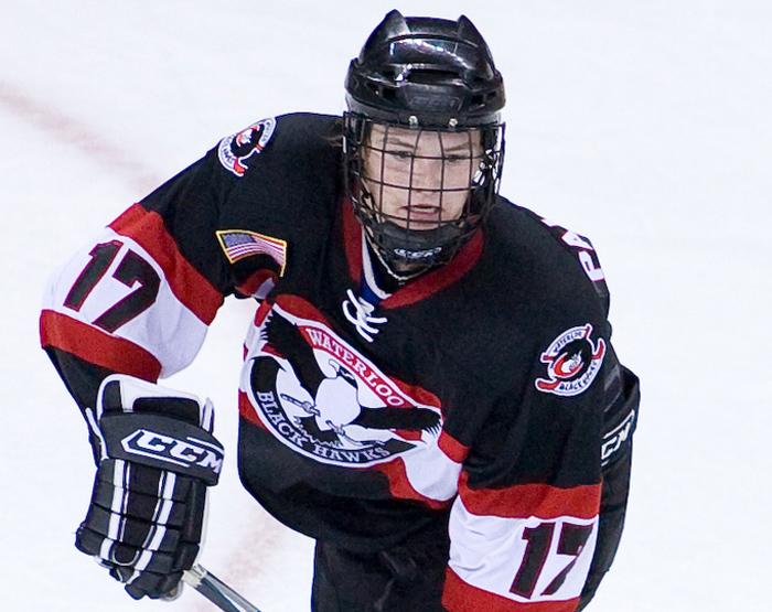 USHL's tweet image. After 4-year @collegehockey career, @BlckHawksHockey alum @zpalmquist7 signs @NHL deal with @mnwild #DevelopmentPath
