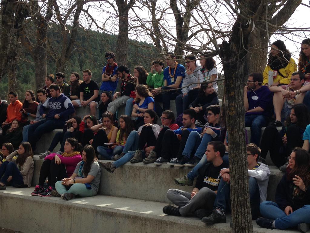 Avui membres del #ConsellDirectiu han estat a la Casa de Colònies la Ruca per donar a conèixer el #MCECC #SocSomMCECC