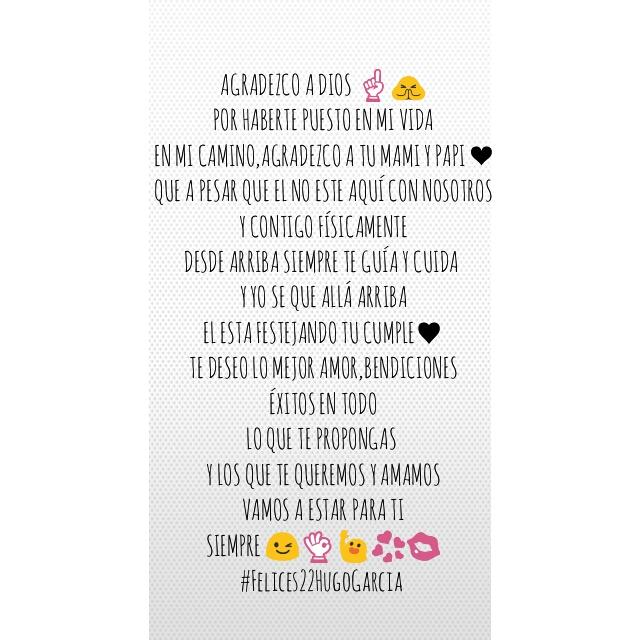 httpgarcivarren's tweet photo. Jamás olvides que yo XIMENA ♥ estaré siempre,en las buenas y malas contigo #Felices22HugoGarcia @Hugo87garcia 😘💞😉👌❤ http://t.co/PujS9t0R0n